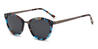 Glazed Grey Tenn - Oval Sunglasses