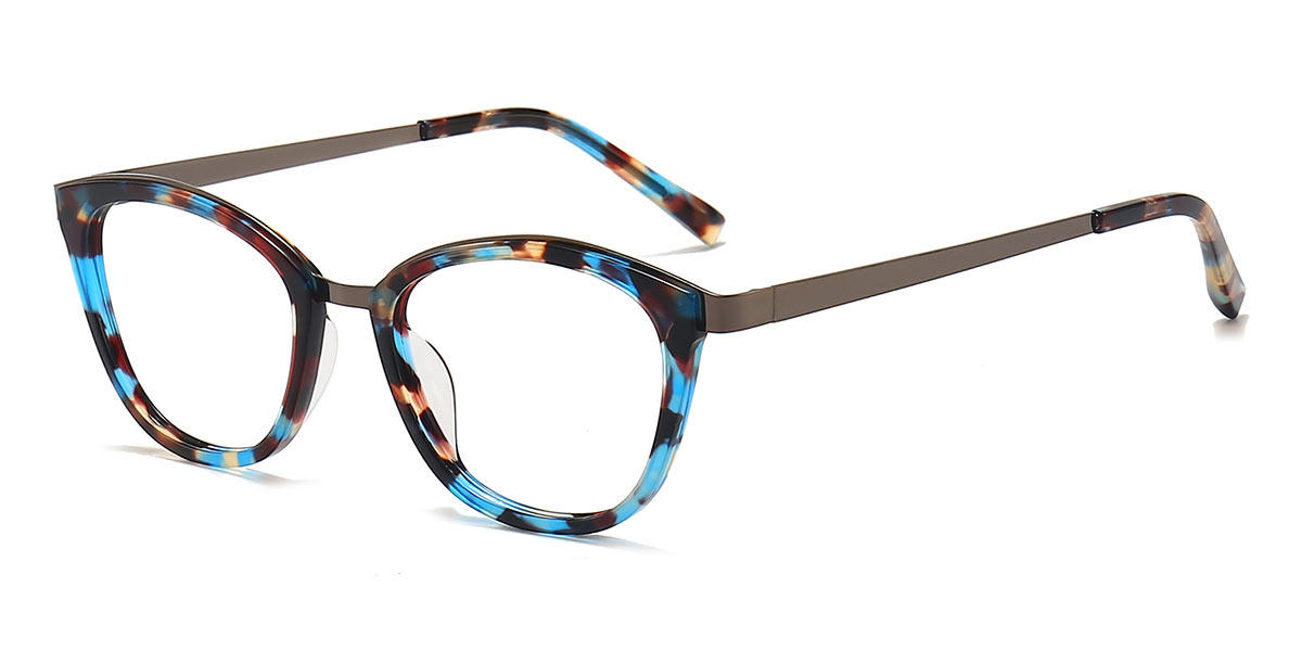 Glazed Fenia - Oval Glasses