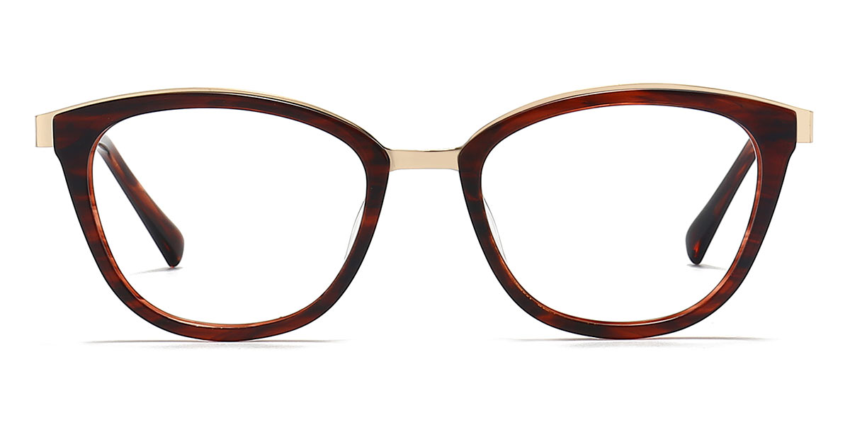 Tawny - Oval Glasses - Fenia