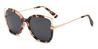 Tortoiseshell Grey Nicy - Square Sunglasses