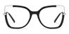 Black Josi - Square Glasses