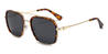 Tortoiseshell Grey Huy - Aviator Sunglasses