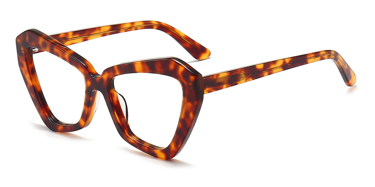 Tortoiseshell - Cat eye Glasses - Ferol
