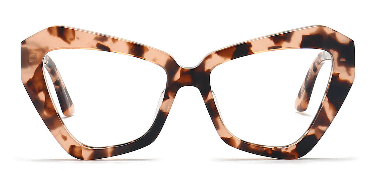 Pink Tortoiseshell - Cat eye Glasses - Ferol