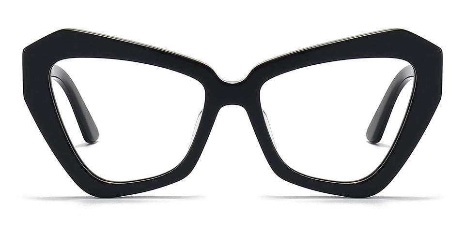 Black Ferol - Cat Eye Glasses