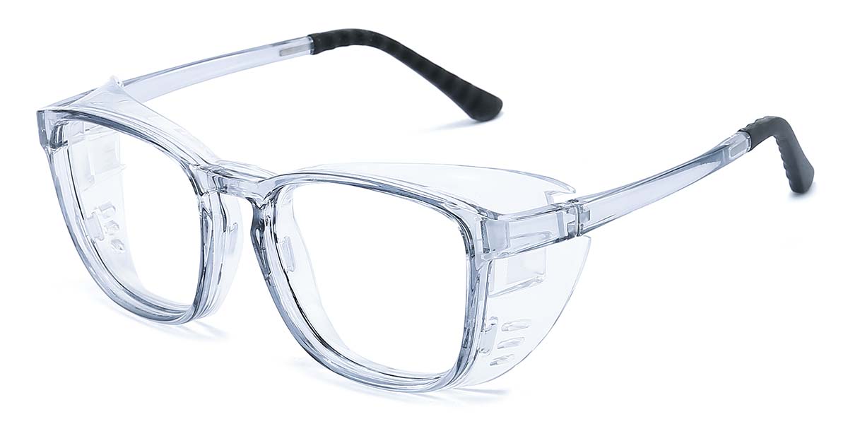 Blue - Square Glasses - Osmer