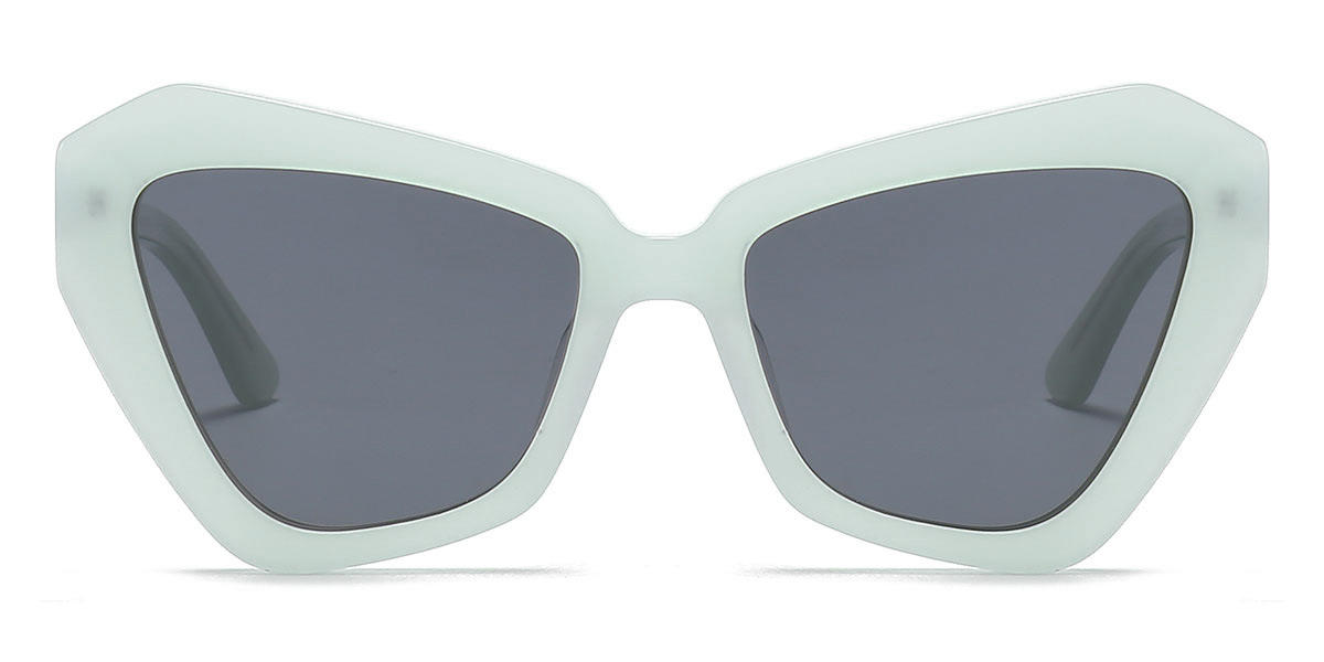 Baby Green Grey Tenli - Cat Eye Sunglasses