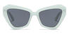 Baby Green Grey Tenli - Cat Eye Sunglasses