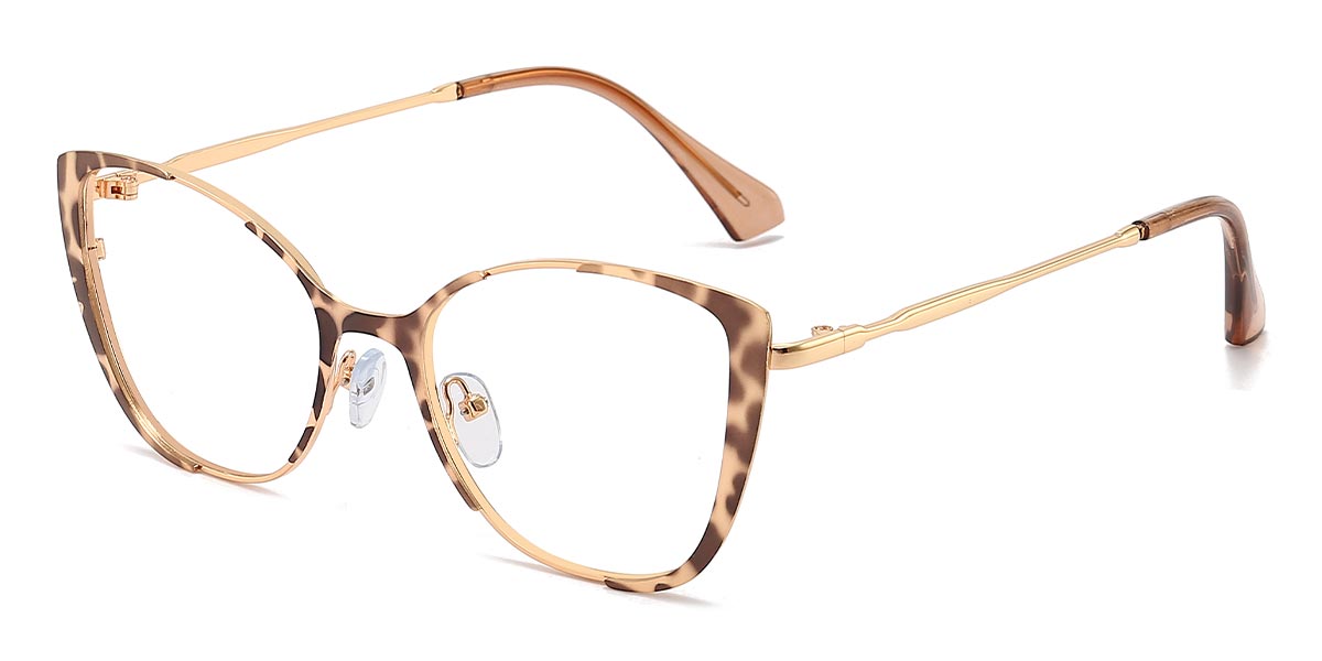 Tortoiseshell Aiyana - Square Glasses