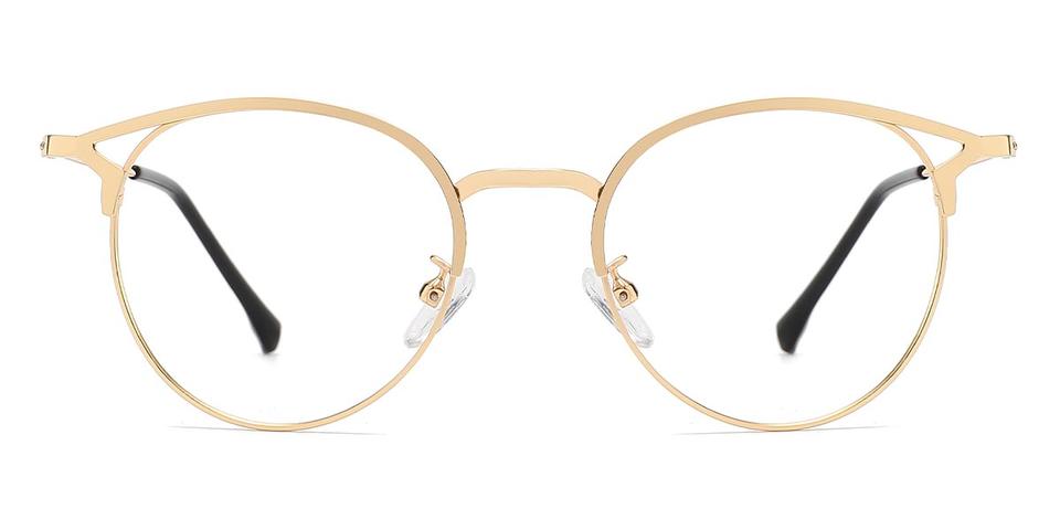 Gold Jed - Oval Glasses