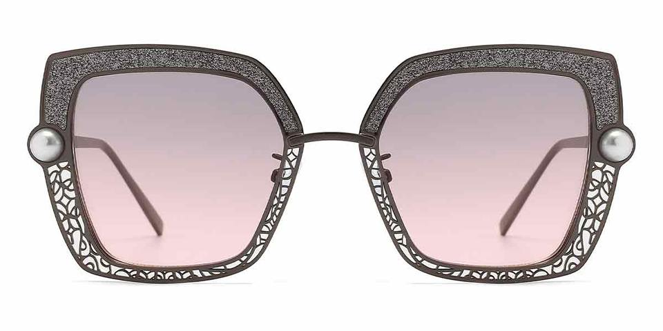 Gun Grey Pink Lake - Square Sunglasses