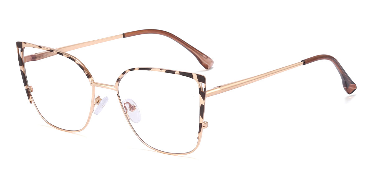 Tortoiseshell - Square Glasses - Elli