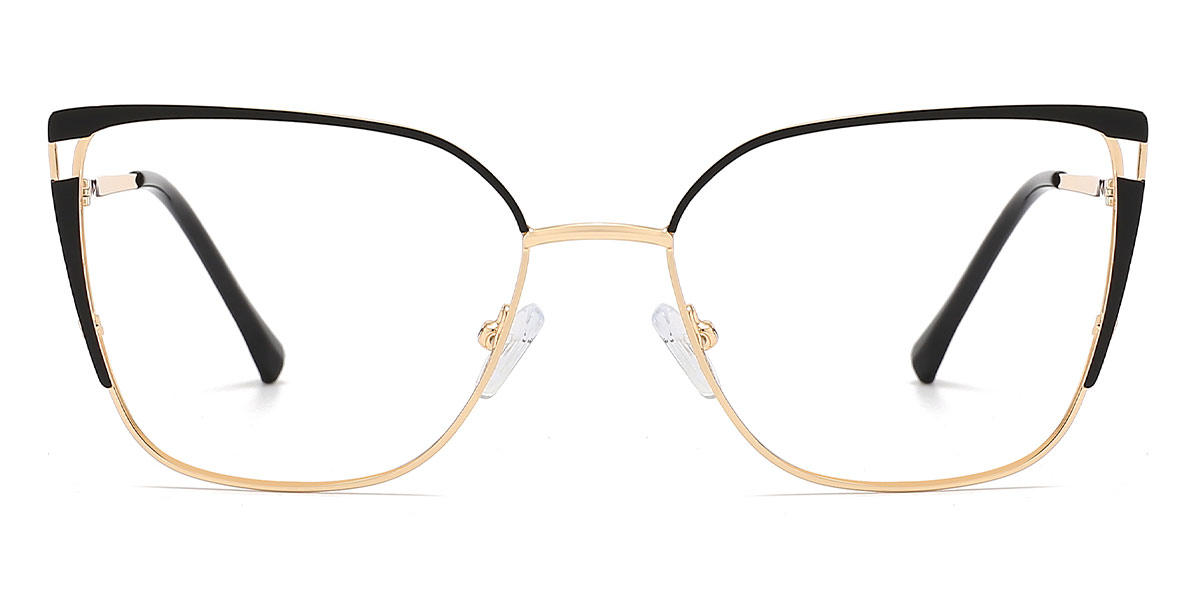Black Gold Elli - Square Glasses