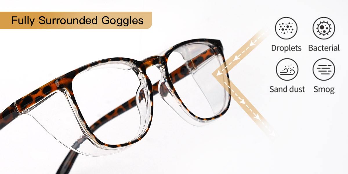 Tortoiseshell Hanita - Square Glasses