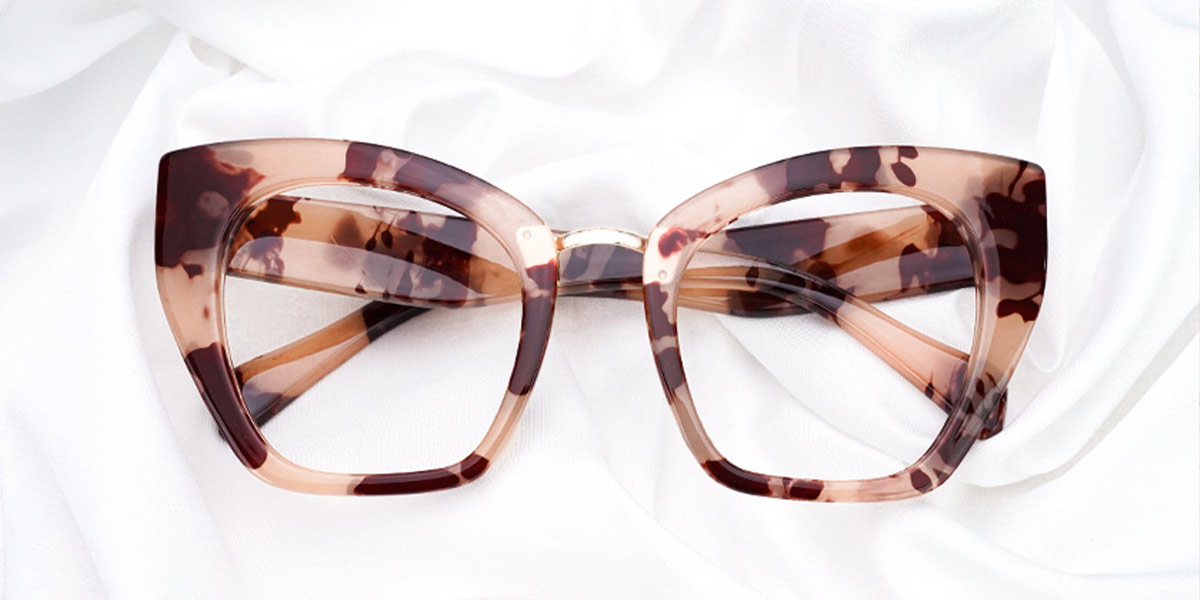 Tortoiseshell - Cat eye Glasses - Matty