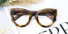 Brown Tortoiseshell Maya - Cat Eye Glasses