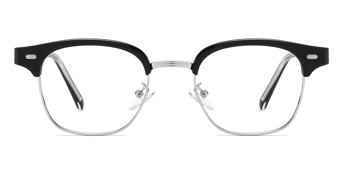Black - Square Glasses - Gianny