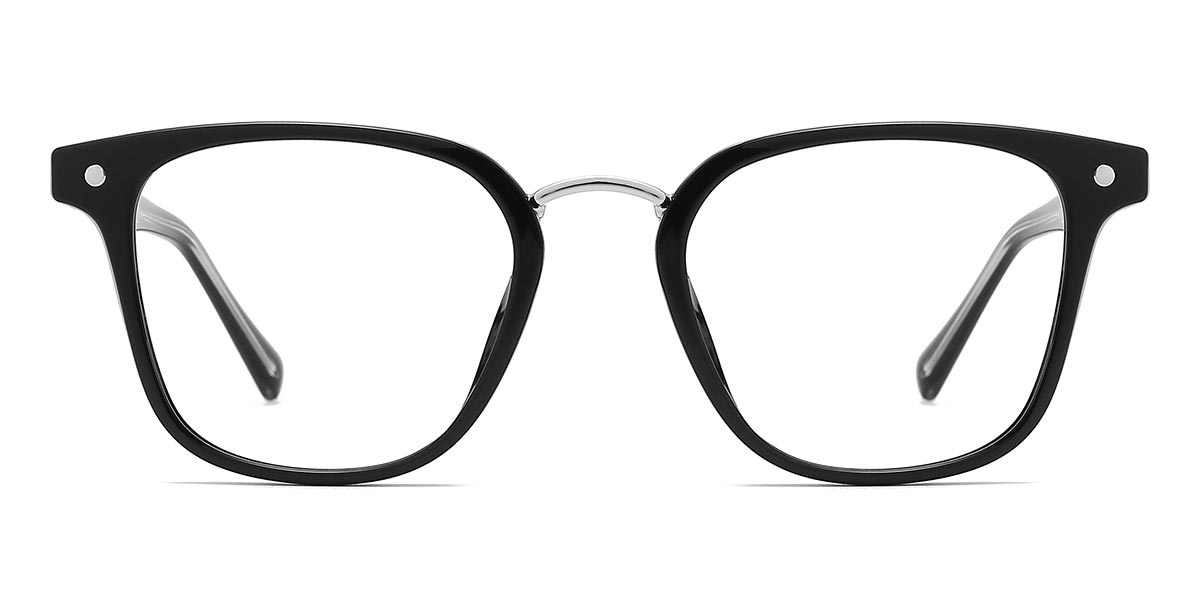 Black - Square Glasses - Dija