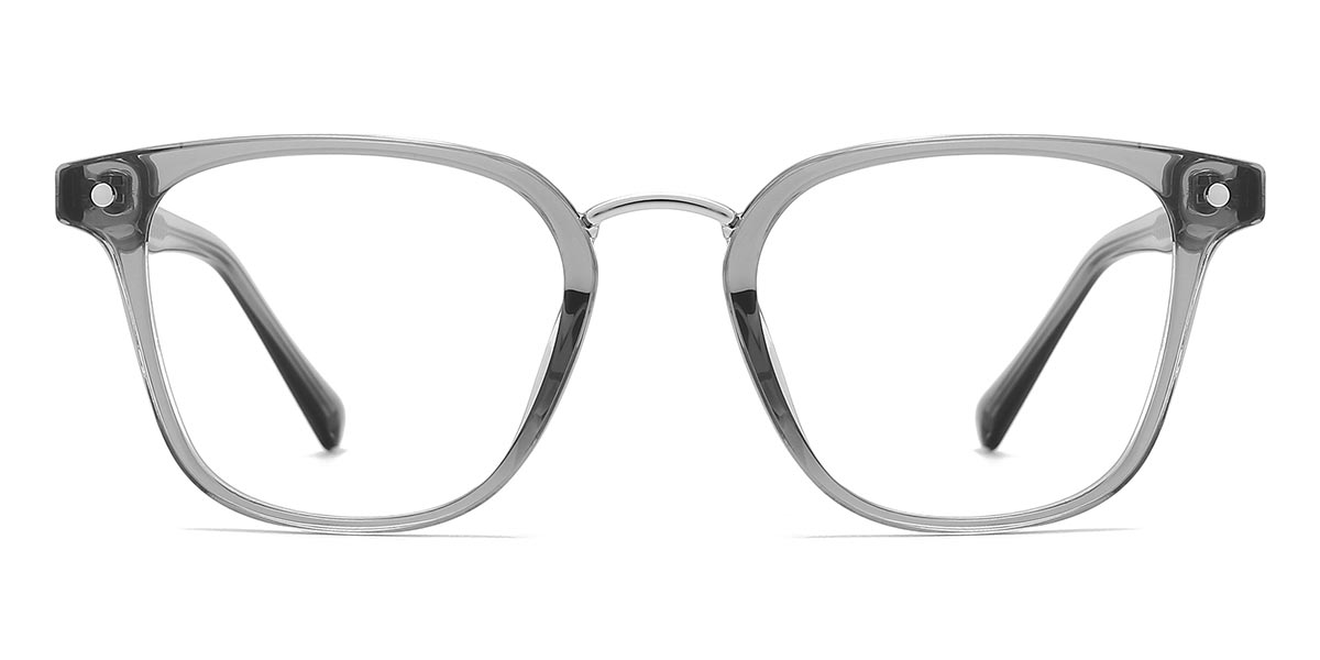 Grey - Square Glasses - Dija