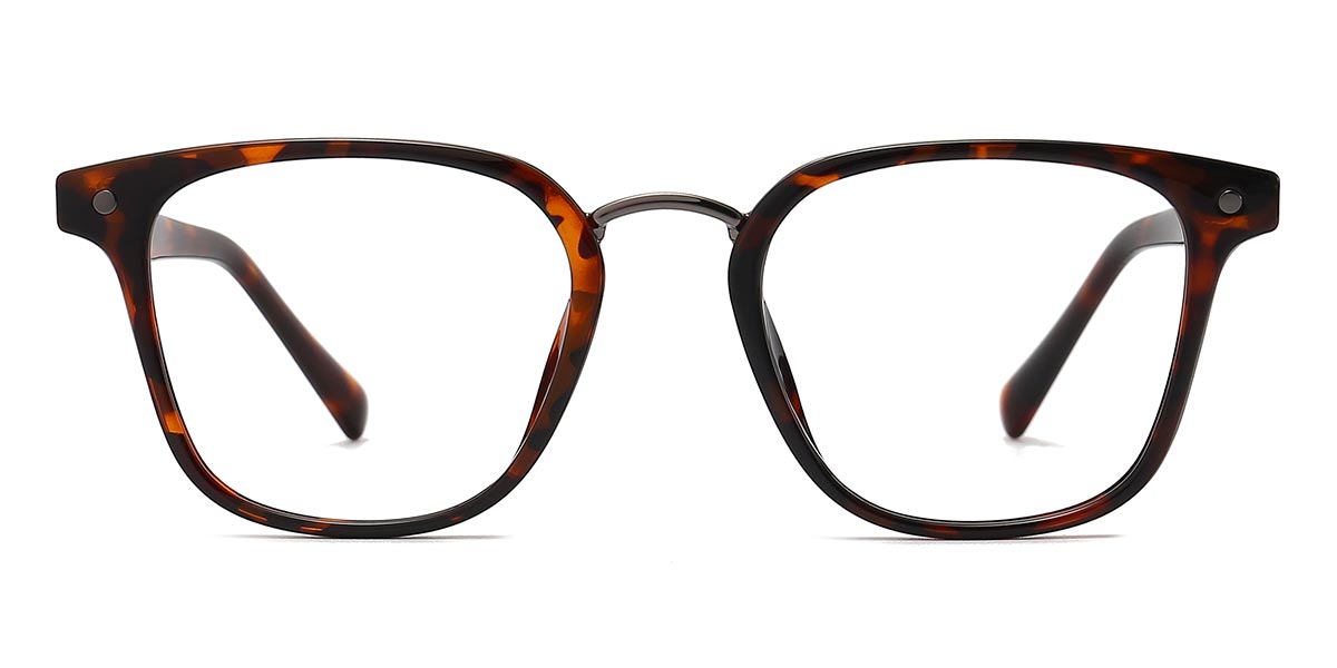 Tortoiseshell Dija - Square Glasses