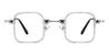 Silver Grey Ezri - Square Glasses