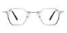 Clear Grey Elier - Square Glasses