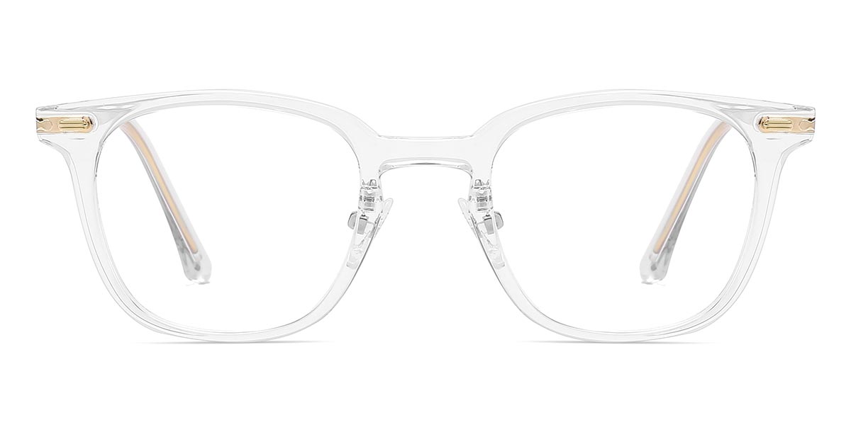 Clear - Square Glasses - Elly
