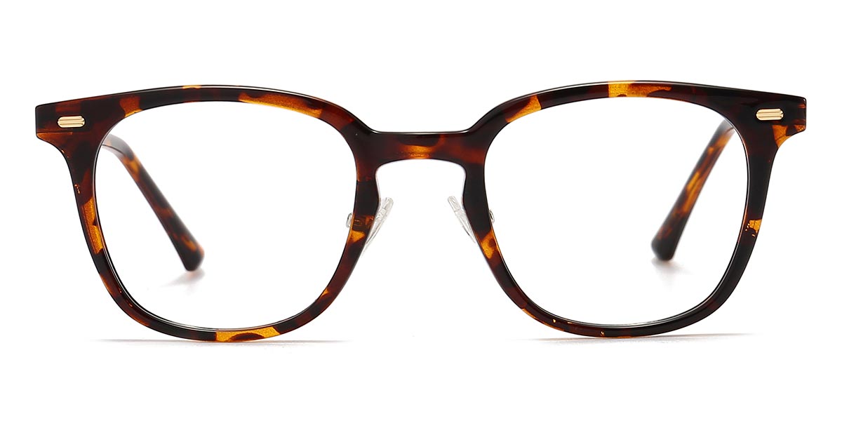 Tortoiseshell - Square Glasses - Elly