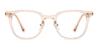 Cream Elly - Square Glasses