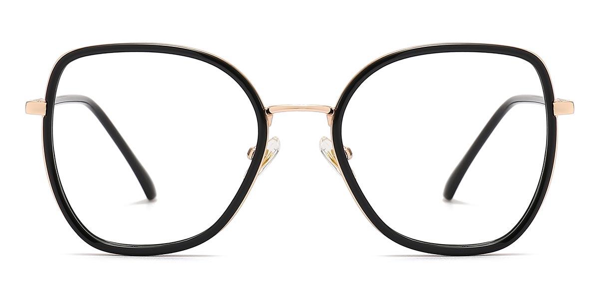 Black Ettie - Oval Glasses