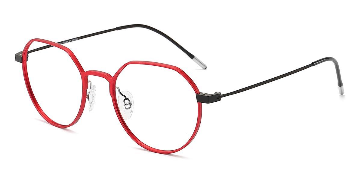 Red Vava - Oval Glasses