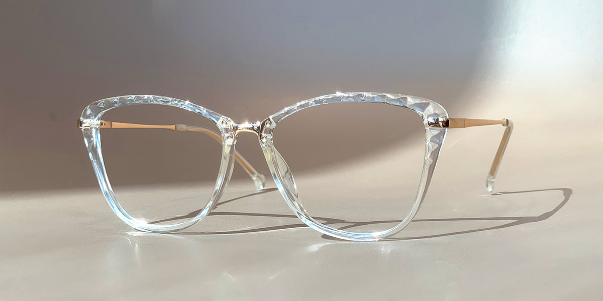 Clear Bori - Oval Glasses