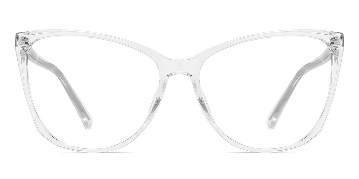 Clear - Oval Glasses - Ozias