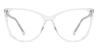 Clear Ozias - Oval Glasses