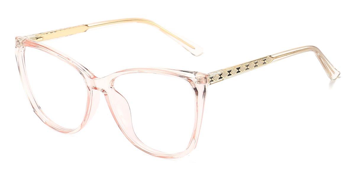 Light Pink Ozias - Oval Glasses