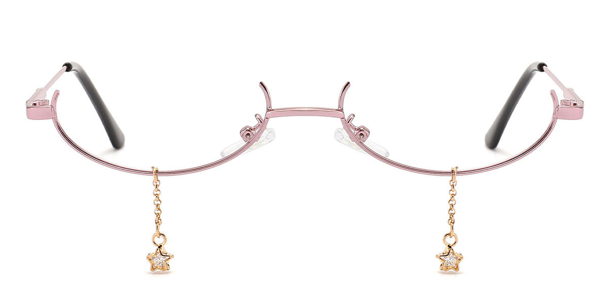 Pink Oaklee - Oval Glasses