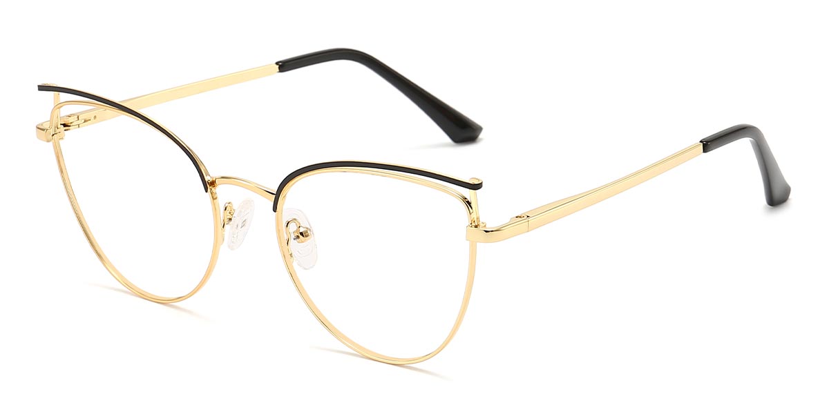 Black - Oval Glasses - Marmik