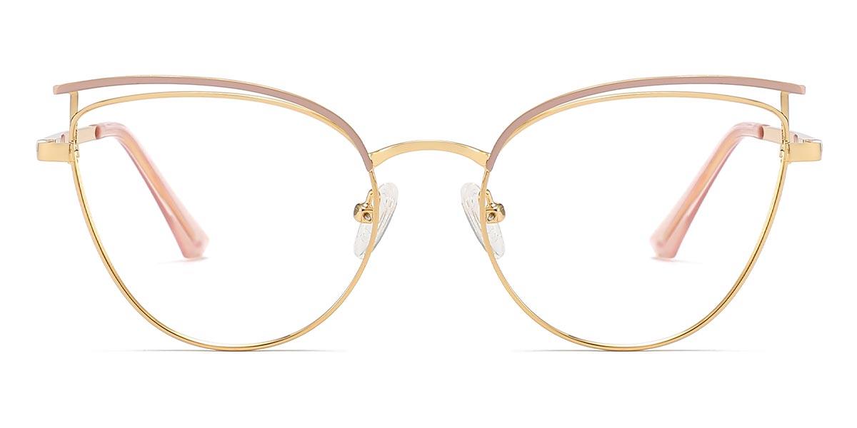 Pink Marmik - Oval Glasses