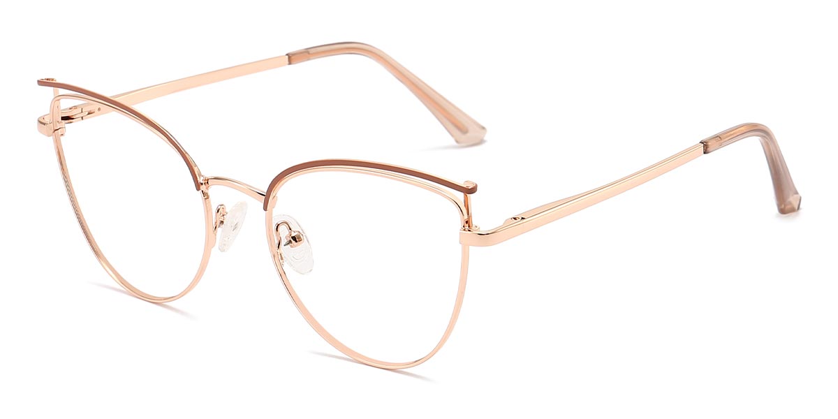 Cameo Brown - Oval Glasses - Marmik
