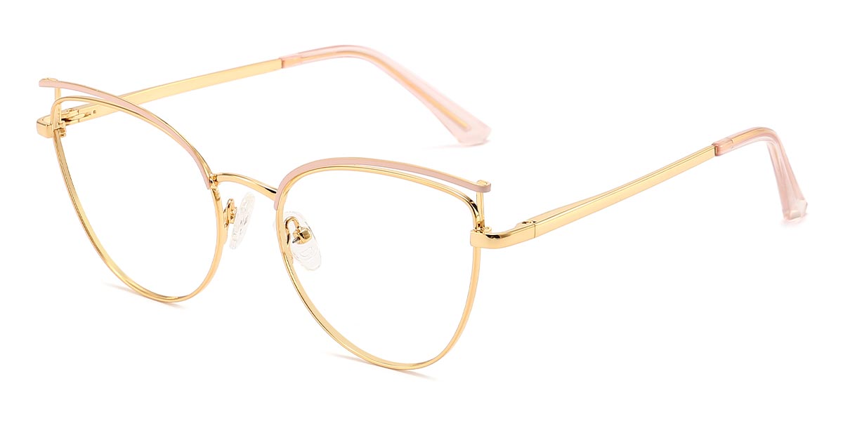 Pink - Oval Glasses - Marmik