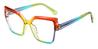 Rainbow Marly - Square Glasses