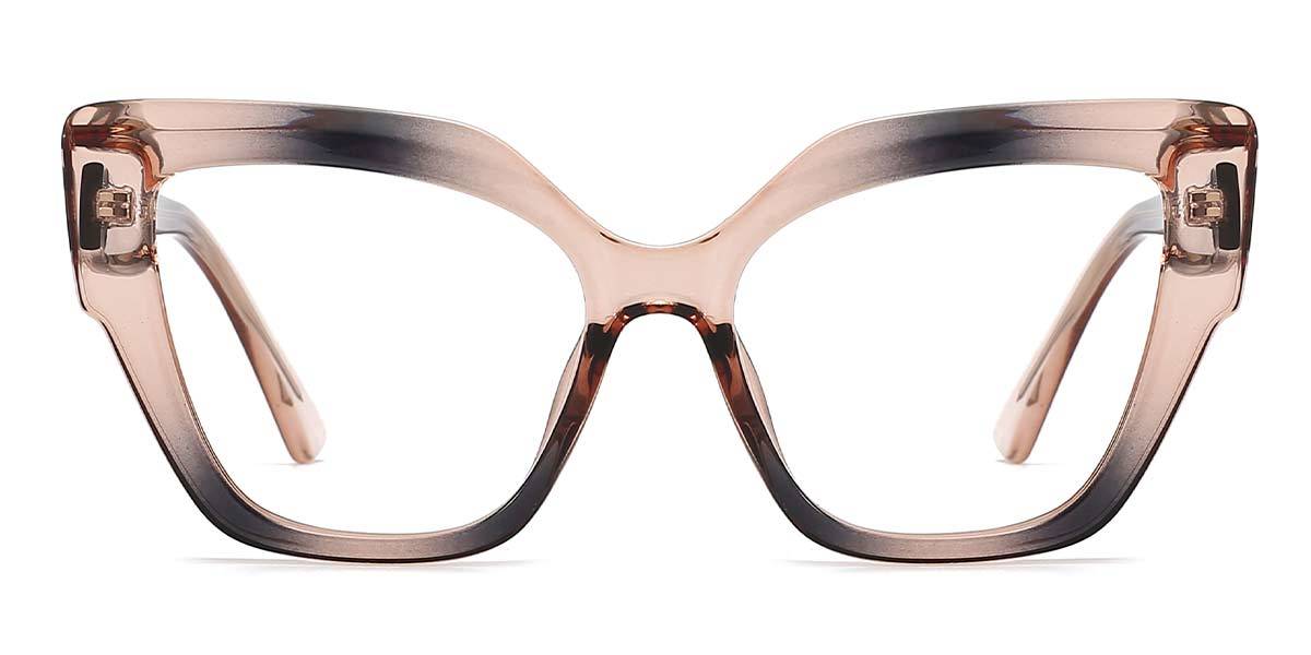 Tawny Black Markein - Square Glasses