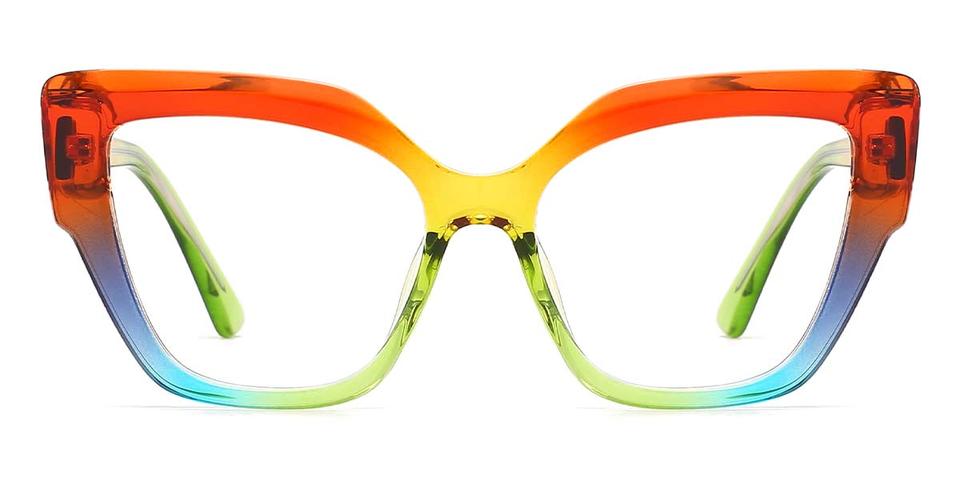 Rainbow Markein - Square Glasses