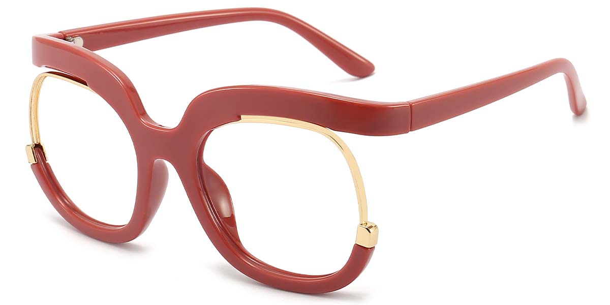 Cameo Brown - Oval Glasses - Isla