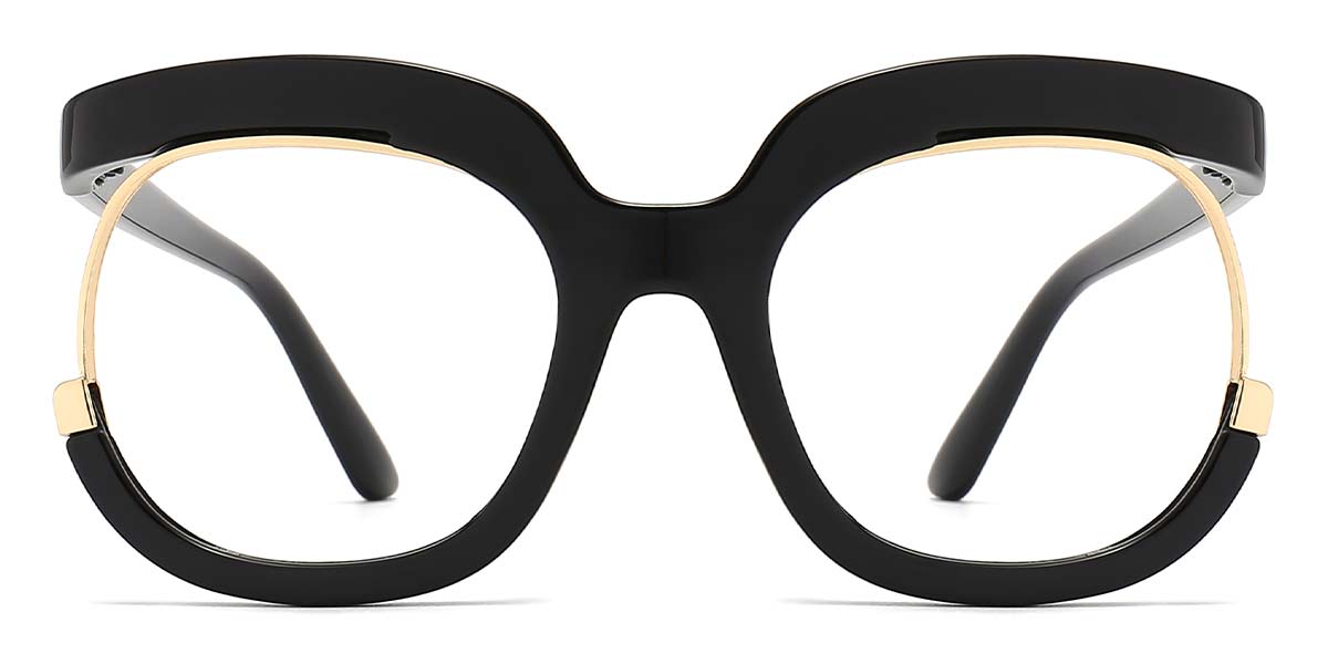 Black - Oval Glasses - Isla