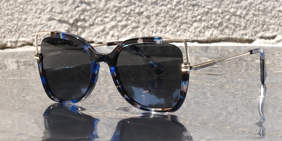 Glazed Grey - Square Sunglasses - Nicy