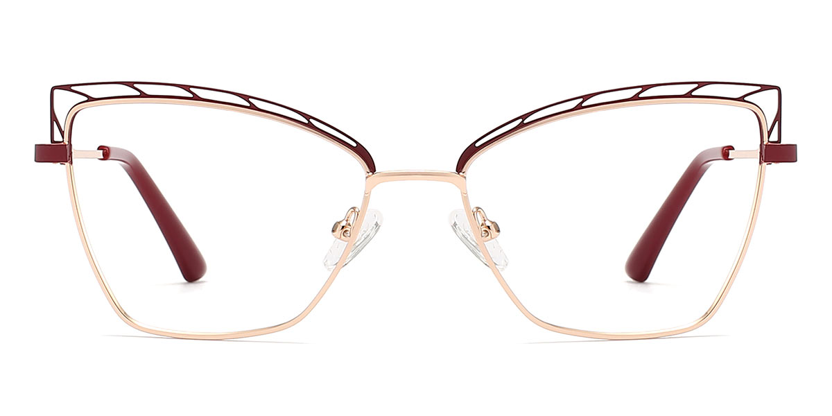 Brown - Square Glasses - Emaan