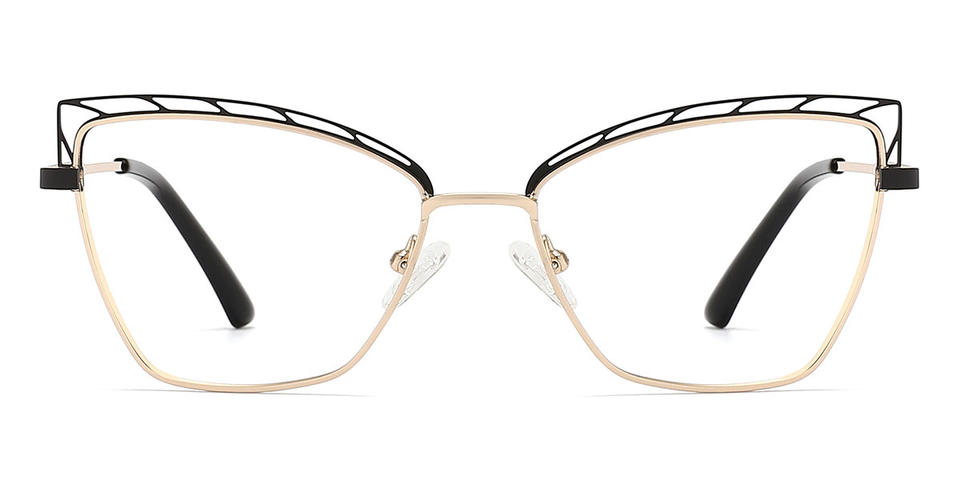 Black Gold Emaan - Square Glasses