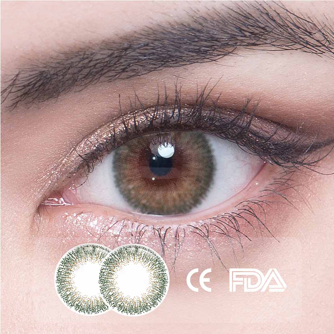 BABYSBREATH Green Contact Lenses - Nova