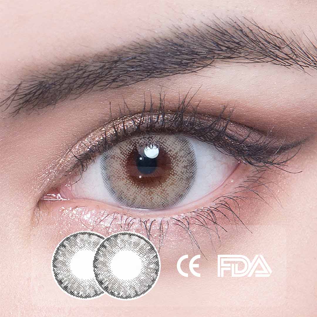 GEMSTONE Opal Gray Contact Lenses - Avril